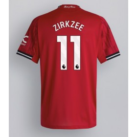 Pánské fotbalový oblečení Manchester United Joshua Zirkzee #11 Domácí košile 2025-26 Krátkým Rukávem
